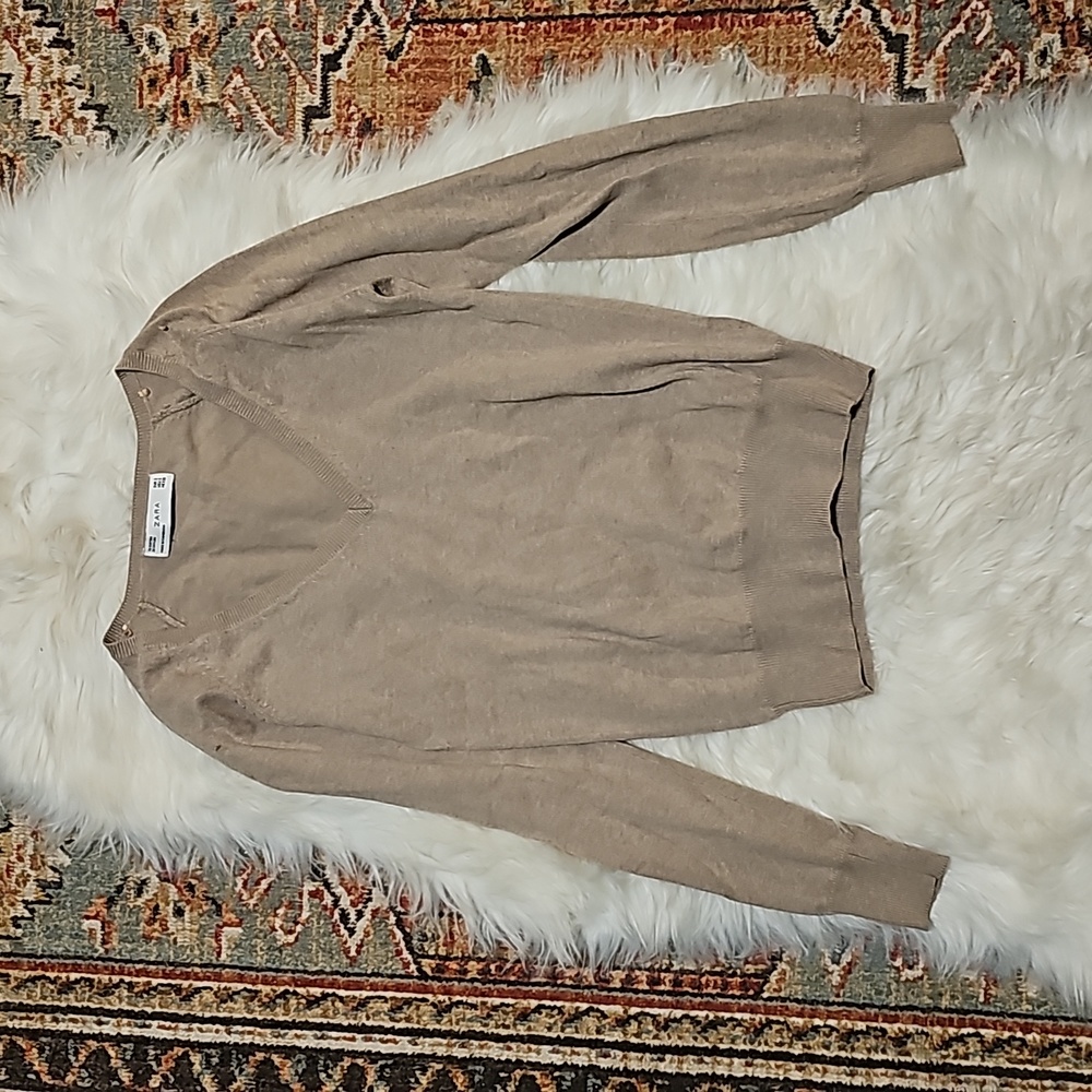 Zara V Neck Sweater Size Small